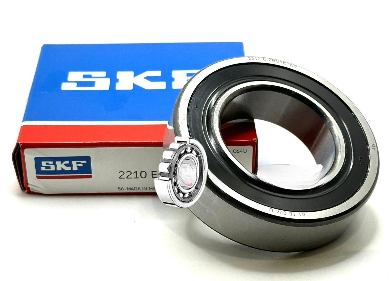 SKF 2210 E 2RS1 TN9 SELF-ALIGNING BALL BEARING 50x90x23mm NEW