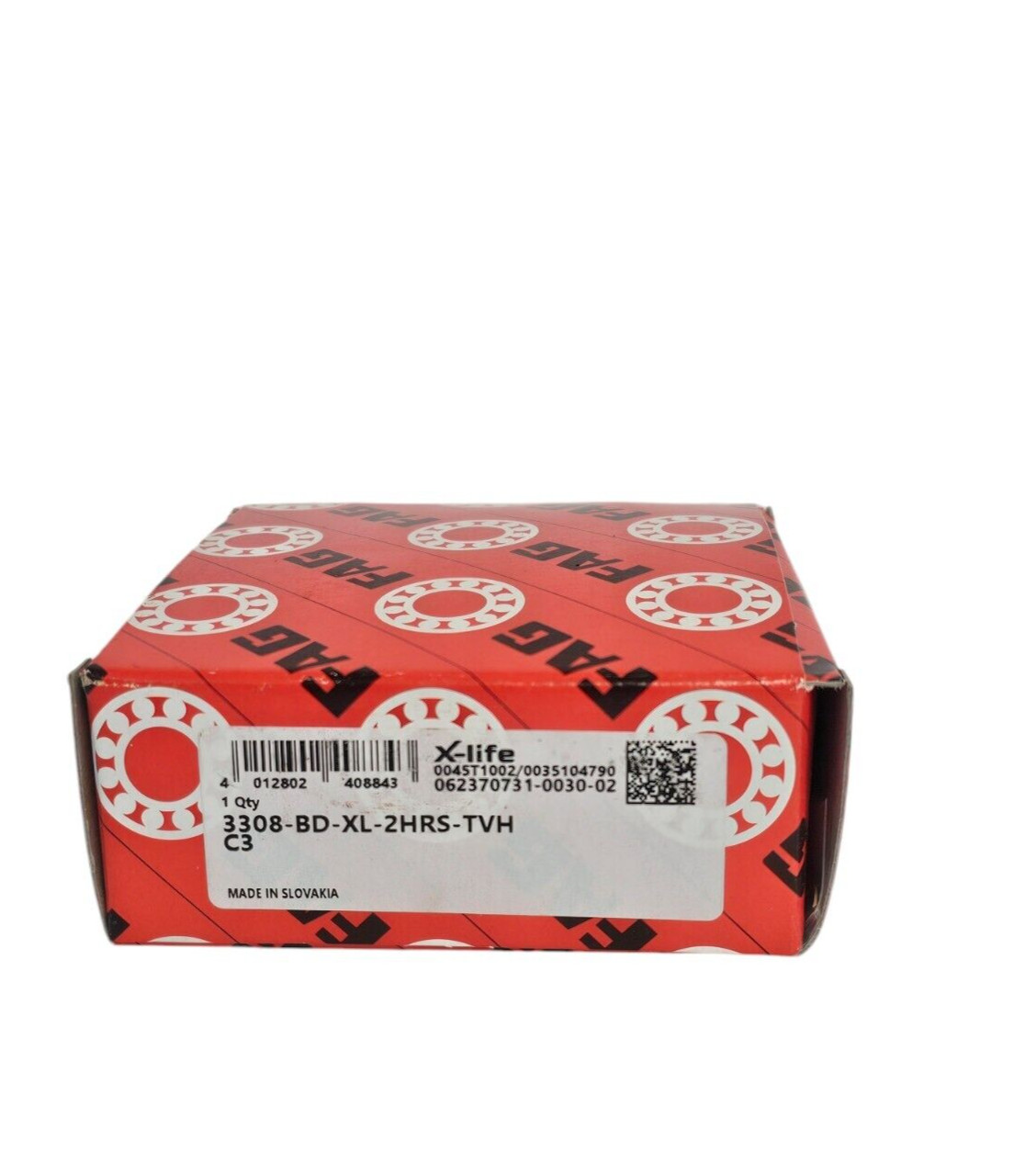 NIB FAG 3308-BD-XL-2HRS-TVH-C3 ANGULAR BALL BEARING 3308BDXL2HRSTVHC3