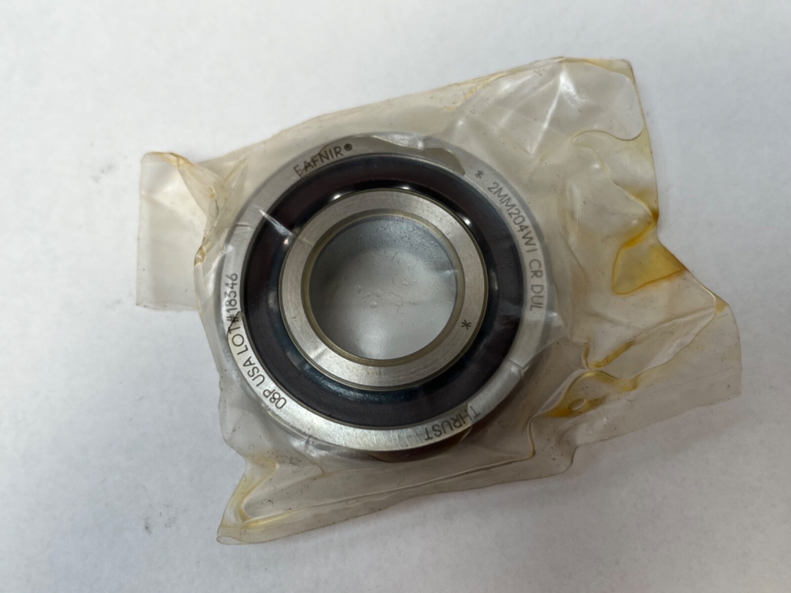 Fafnir 2MM204WI-SUL Bearing 20x47x14 mm 7204-C 2MM-204-WI-UL USA