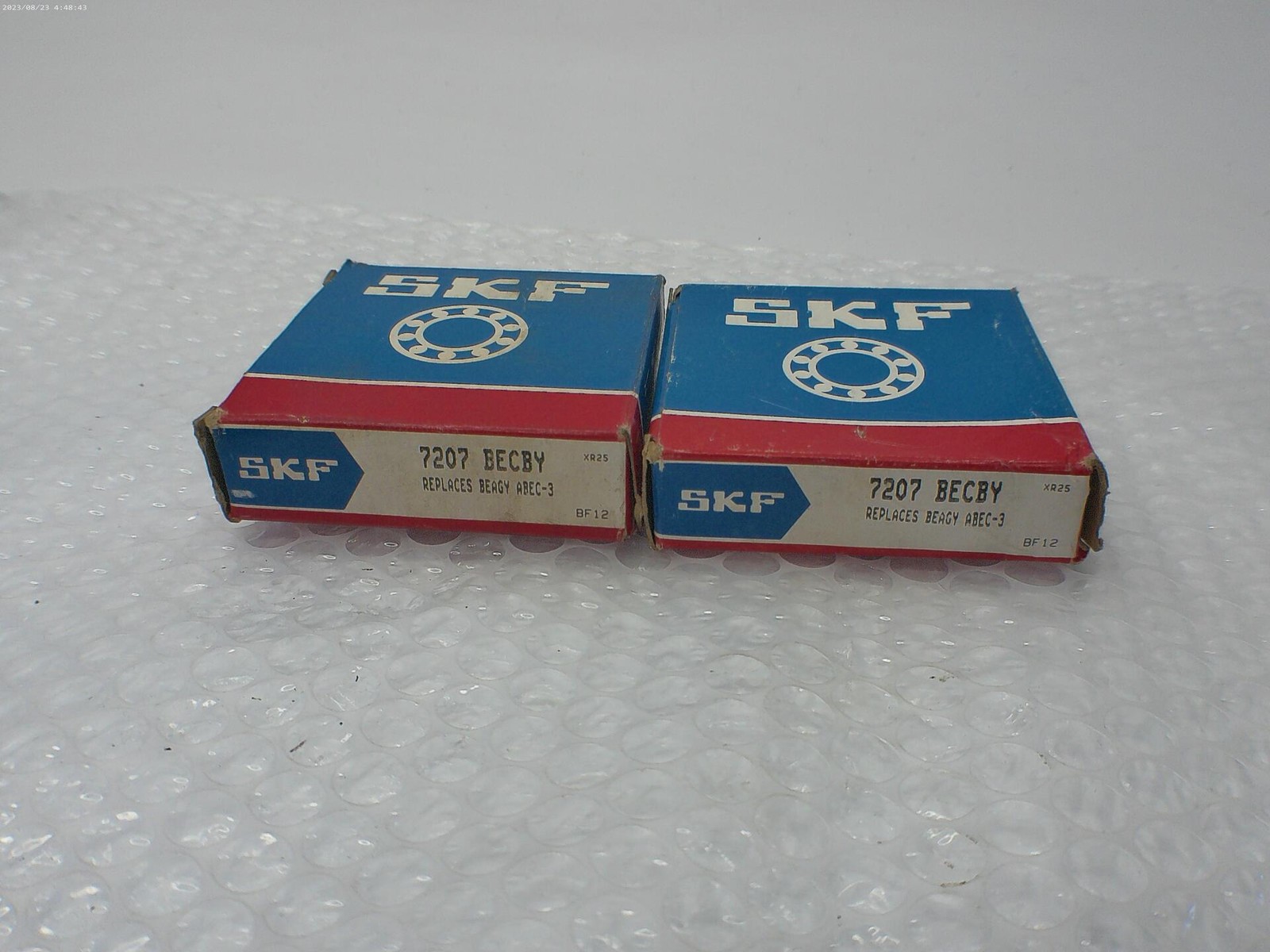 SKF 7207 BECBY BEARING LOT OF 2 NSMP