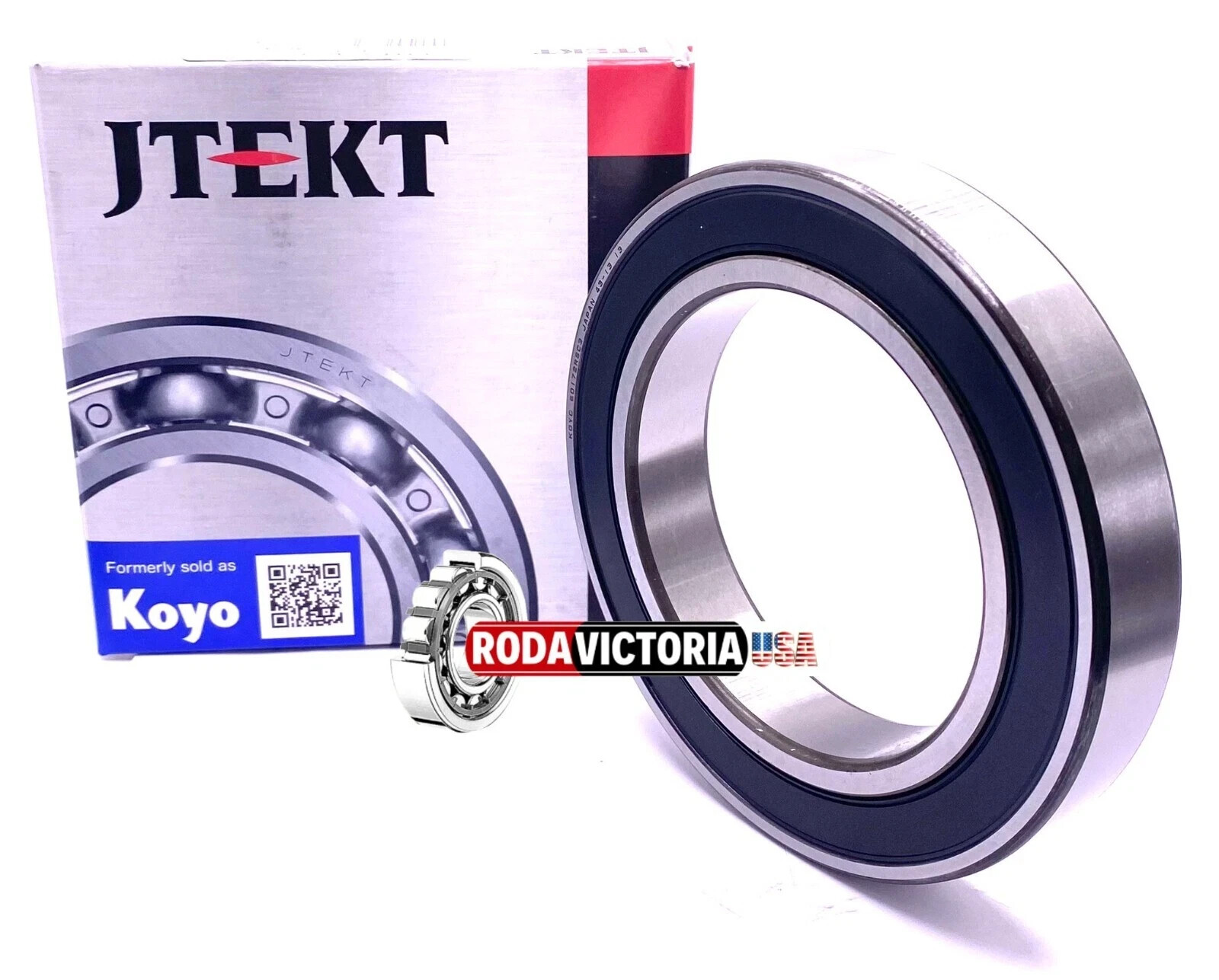 KOYO Japan 6019 2RS C3 Deep Groove Ball Bearing, Rubber Sealed 95x145x24 mm