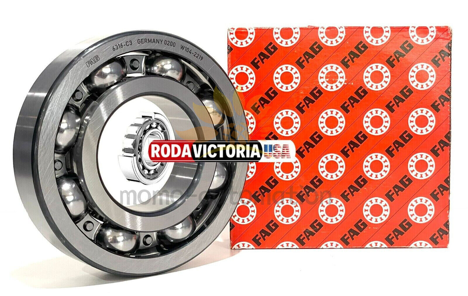 NEW FAG 6316C3 6316/C3 DEEP GROOVE BALL BEARING 80x170x39 mm 1PCS