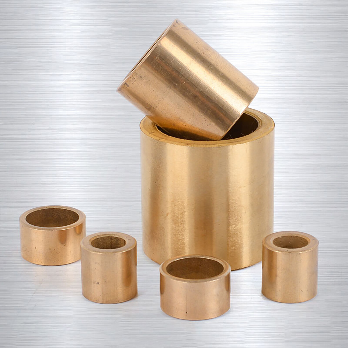 Metric Oilite Plain Bronze Sintered Bearing Bushes Series,High Quality 4-60mm ID