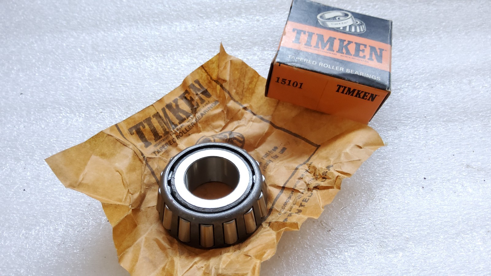 NOS Timken 15101 Tapered Roller Bearing 1″ Bore