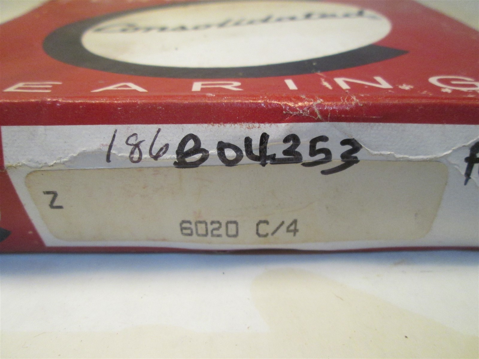 Consolidated Bearing 6020 C/4 Stamped ZKL 6020A C4 CSFR