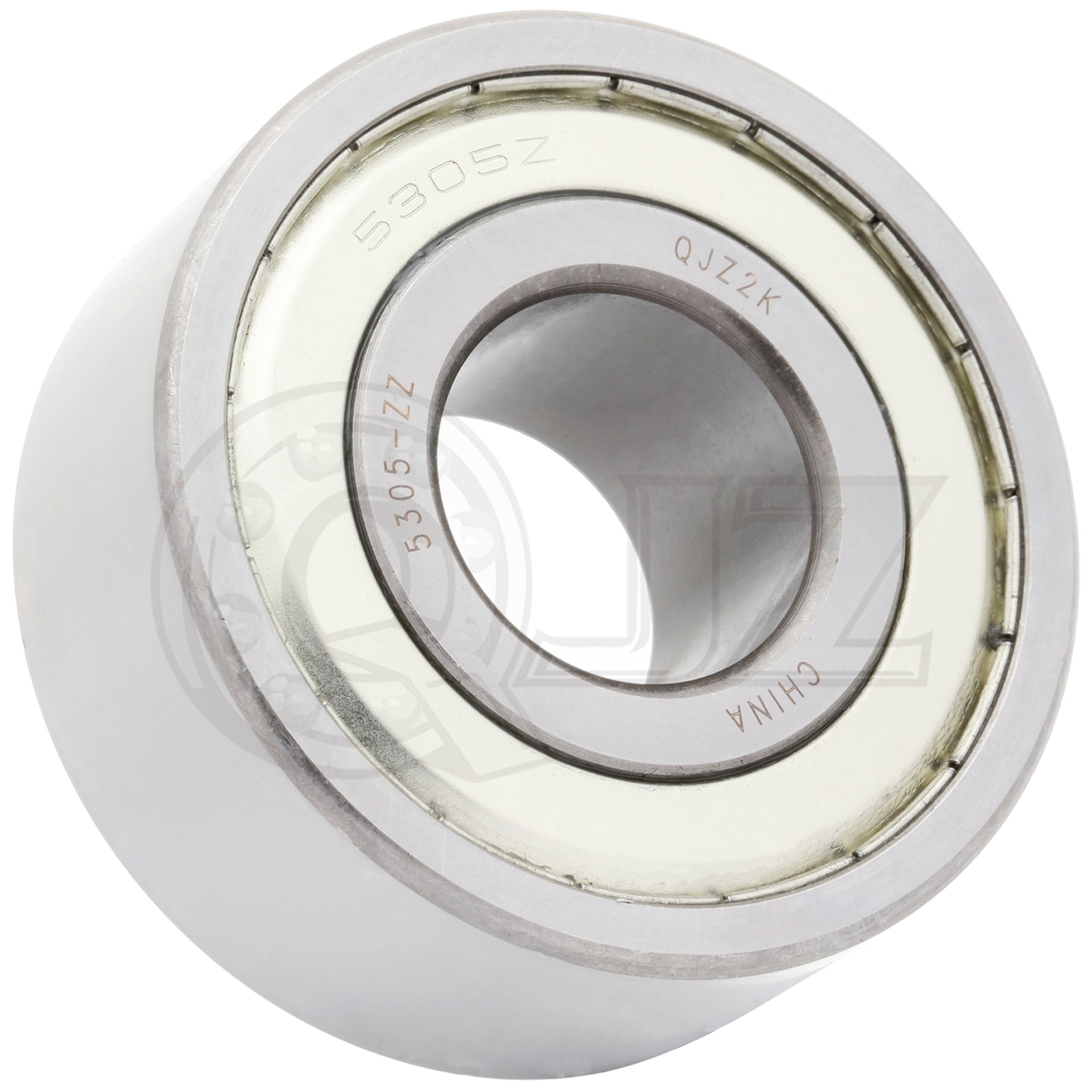 [Qty.2] 5305-ZZ Angular Contact Ball Bearing [25mm Bore x 62mm OD x 25.4mm W]