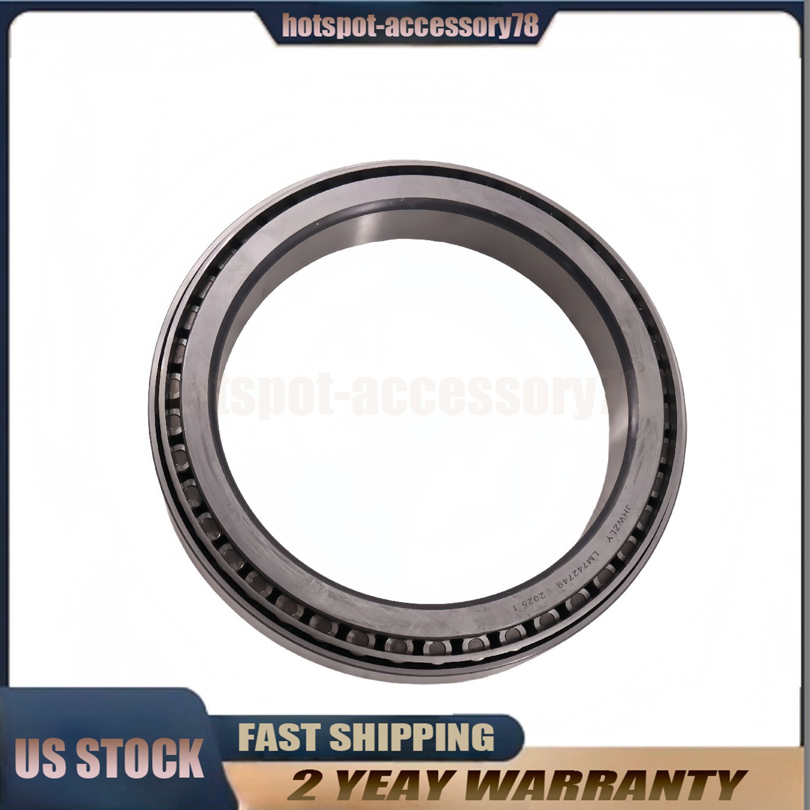 Tapered Bearing LM742749 LM742710 Set For Wheel Hub Cup and Cone New