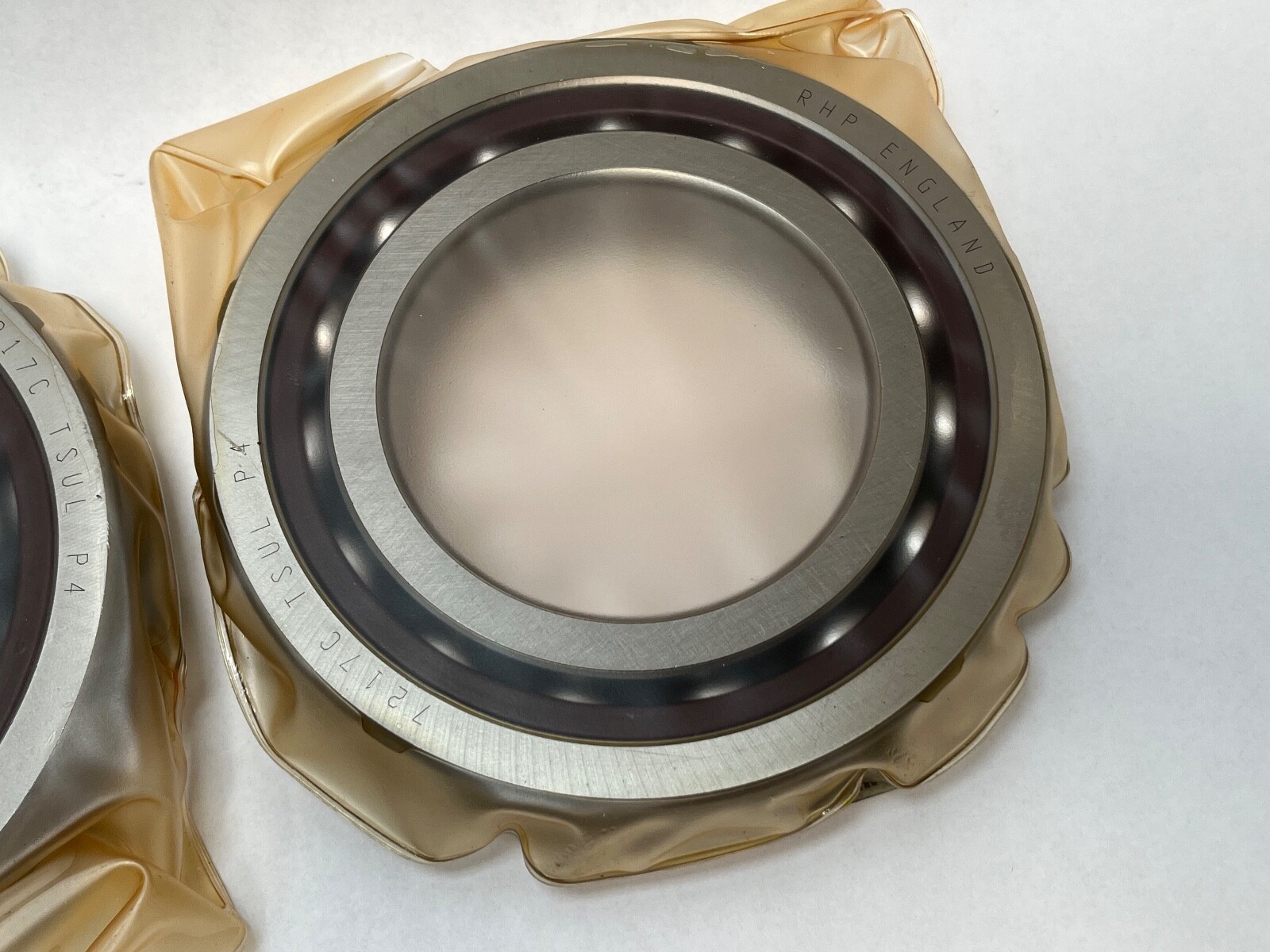 RHP 7217CTDULP4 Bearing 85x150x28 mm 7217-C-T-DUL-P4 England 2 Pcs