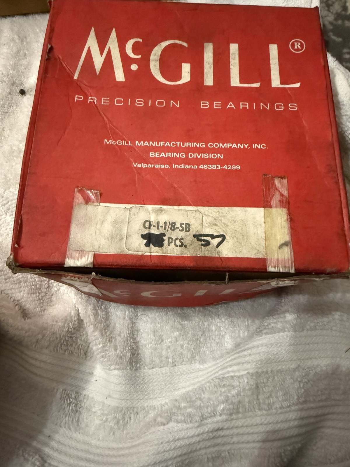 McGill CF-1-1/8-SB Precision Bearing MPN CF-1-1/8-SB Model CF-1-1/8-SB