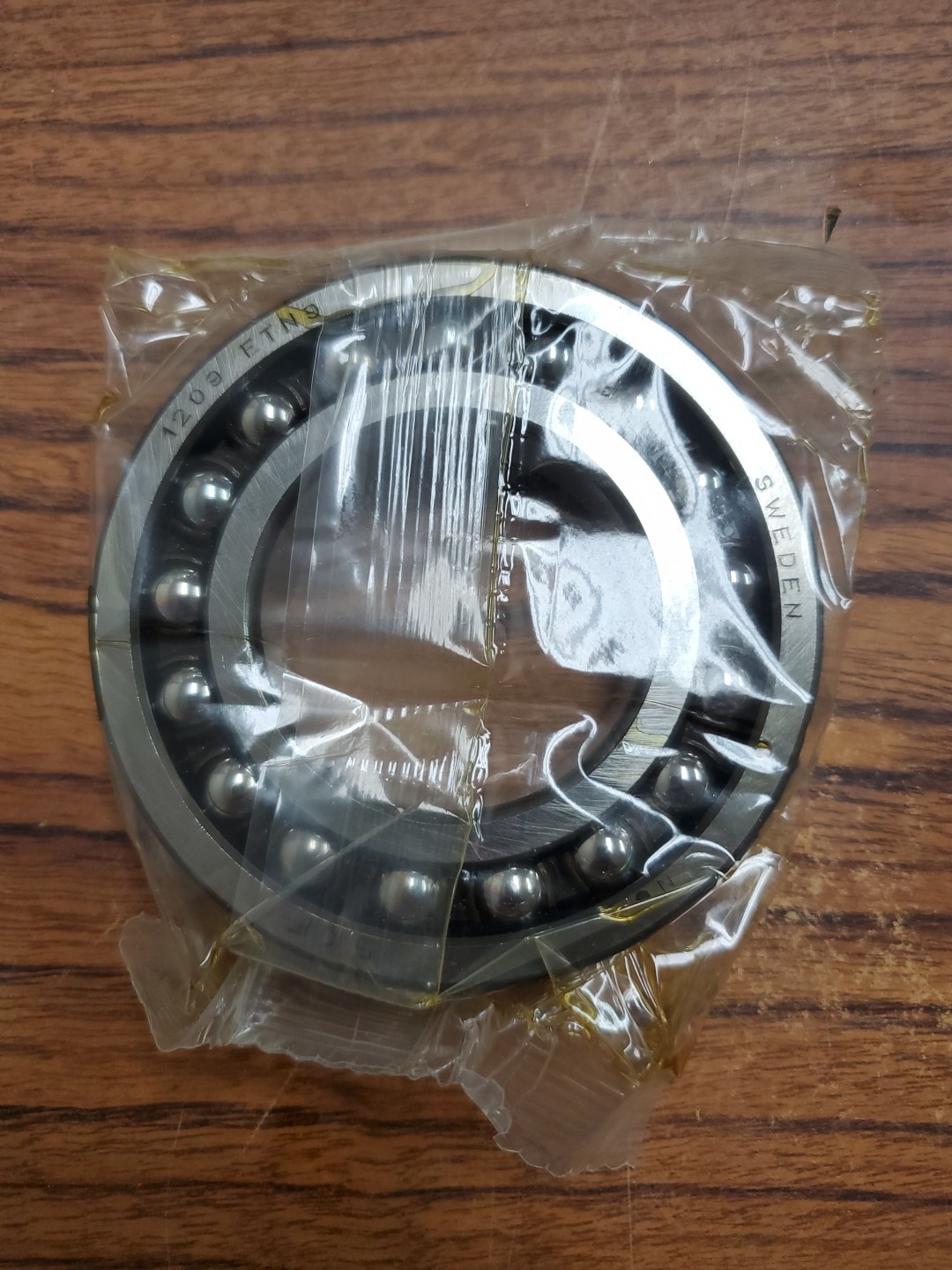 (2-PCS) SKF 1209-EKTN9 Self Aligning Bearing 45x85x19 mm 1209-EK-TN9 (TA46MS)