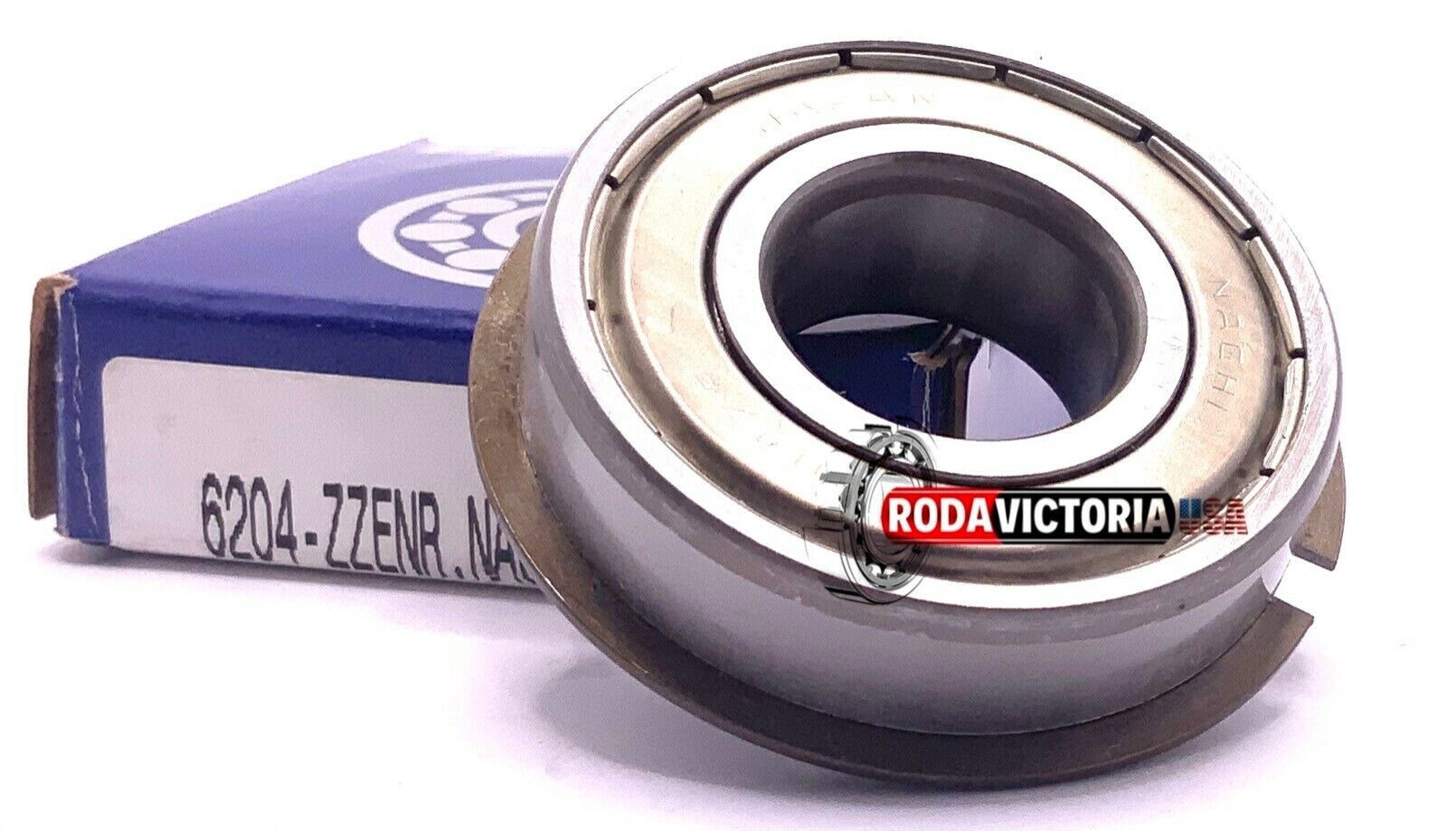 NACHI 6204 ZZENR Snap Ring 20X47X14 mm Japan Ball Bearing