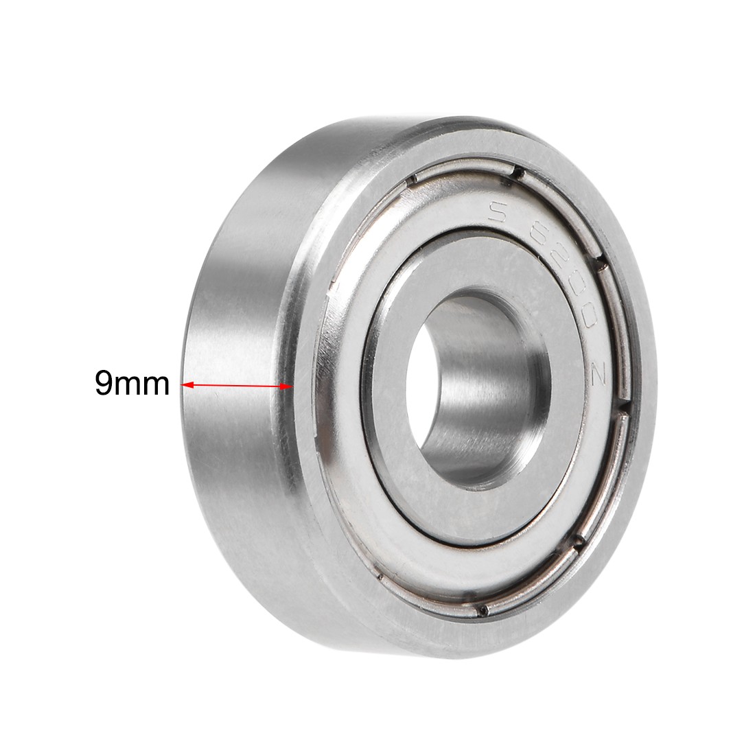 S6200ZZ Ball Bearing 10x30x9mm Double Shielded 6200Z Bearings