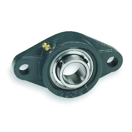 Dayton 3Fcv7 Flange Bearing, 2-Bolt, Ball, 1-3/8″ Bore