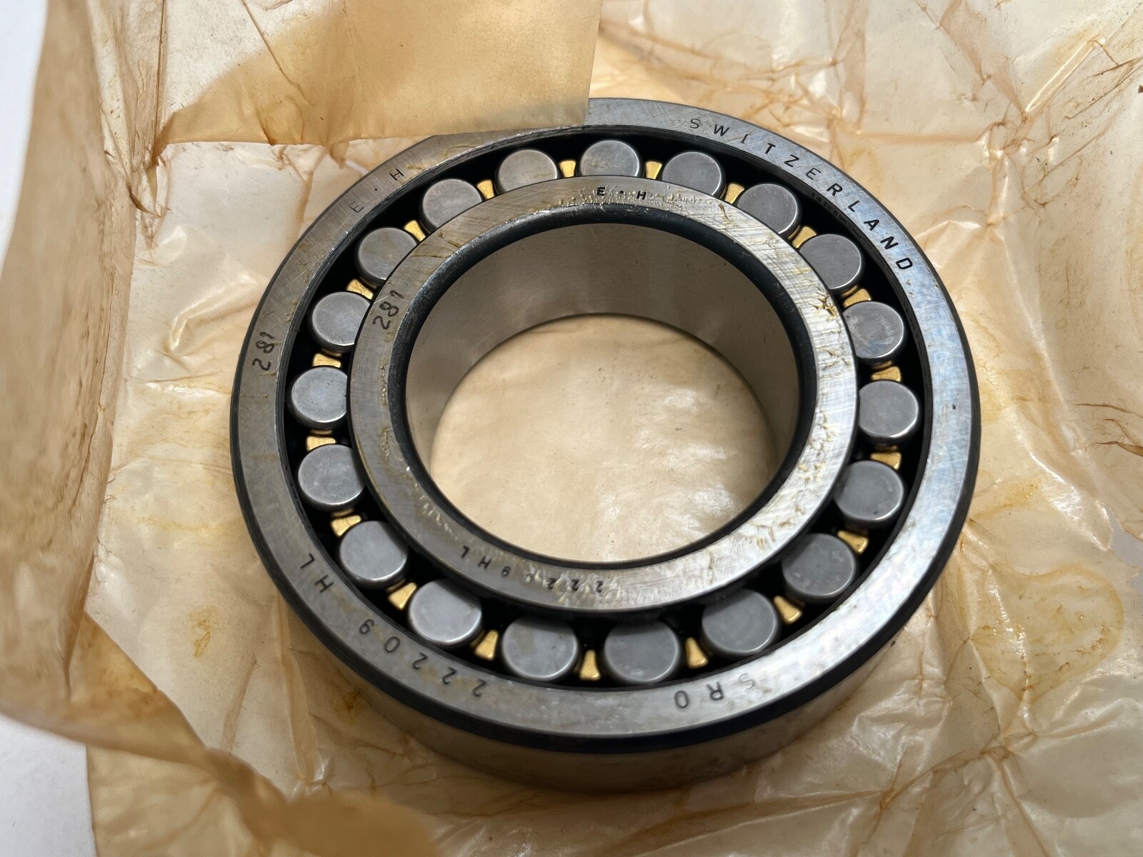 SRO 22209HLMB Spherical Bearing 45x85x23 mm 22209-HL-MB Switzerland