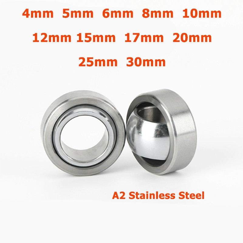4mm 5mm – 30mm A2 Stainless Steel Uniball Joint Bearing GE Shaft Joint Bushing