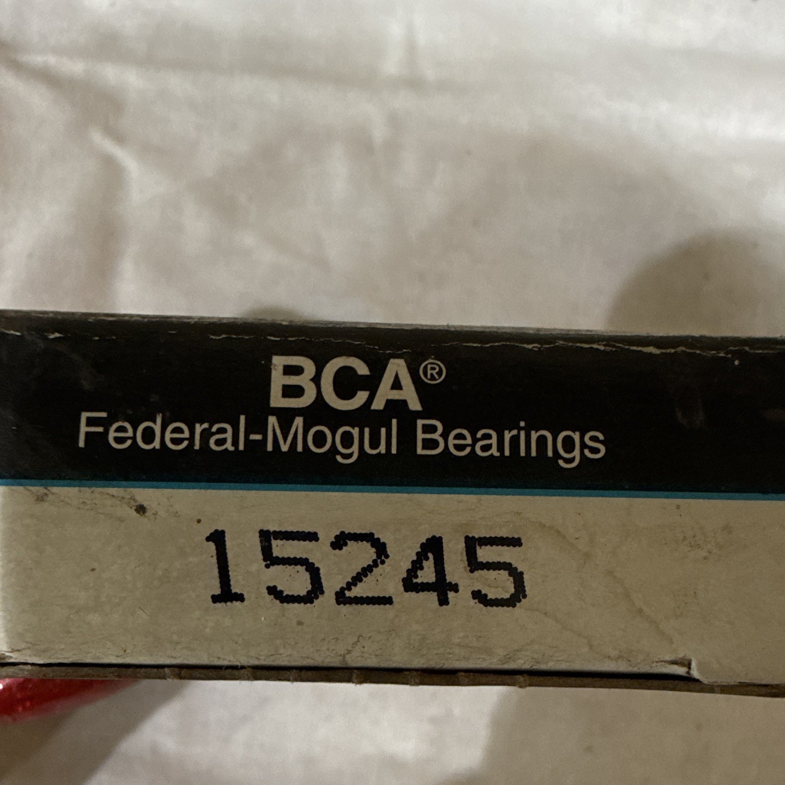 BCA 15245 Tapered Roller Bearing Steel 1.25in Bore x 2.44in OD x 0.73in W