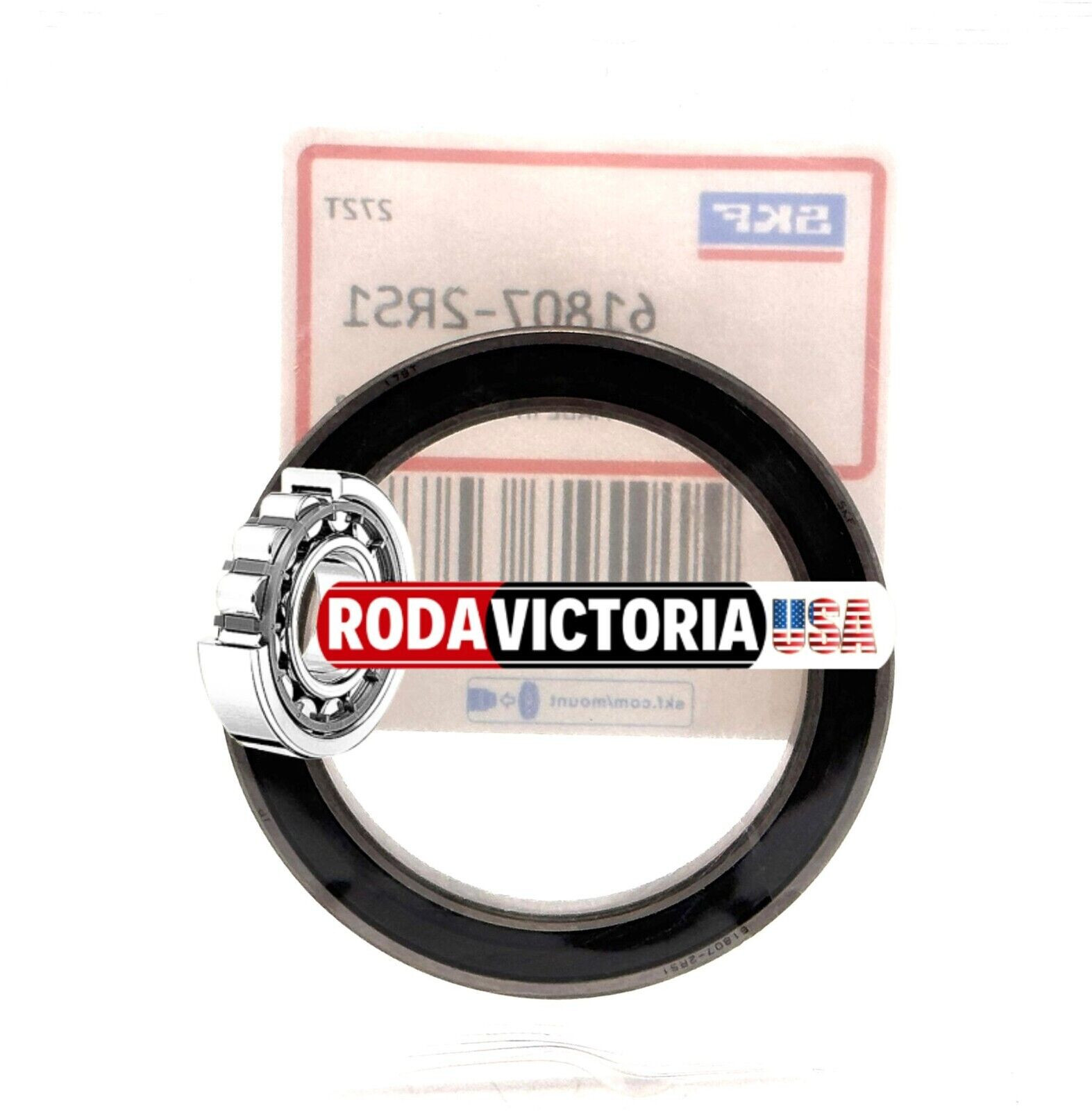 SKF JAPAN 61807-2RS1 DEEP GROOVE BALL BEARING 35x47x7 mm 6807-2RS 6807RS SKF