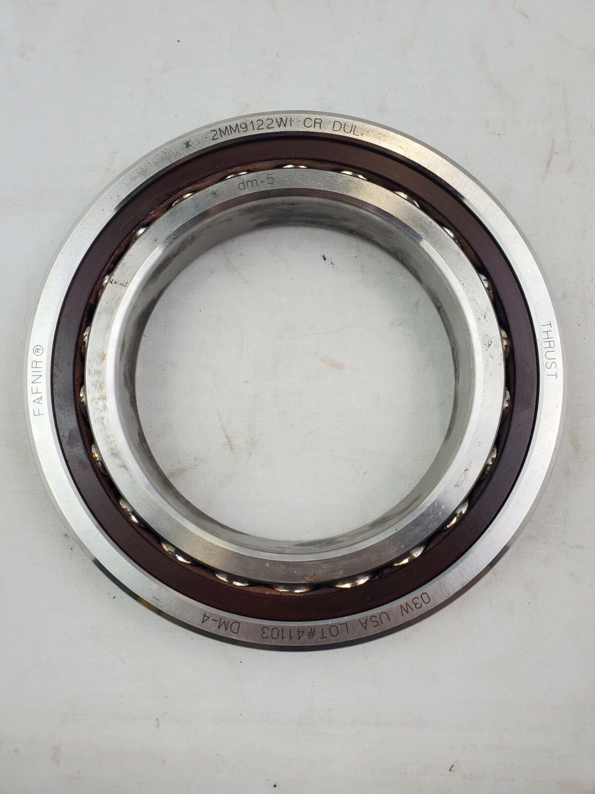 USED Fafnir 03W USA DM-4 2MM9122WI CR DUL DM-5 Super Precision Ball Bearing