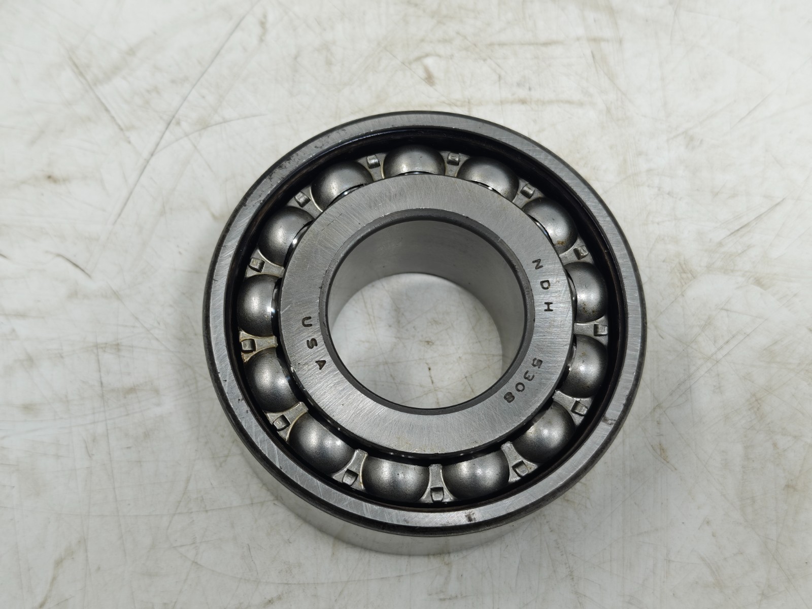 5308 NDH 40mm X 90mm X 1-7/16″ Angular Contact Double Row Bearing 5308/3308 NDH