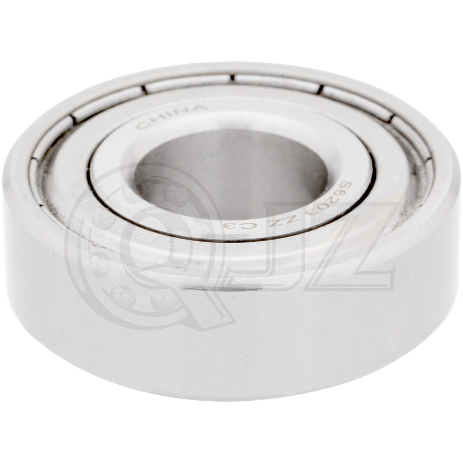 [Qty.4] S6203-ZZ Stainless Deep Groove Ball Bearing [17mm ID x 40mm OD x 12mm W]