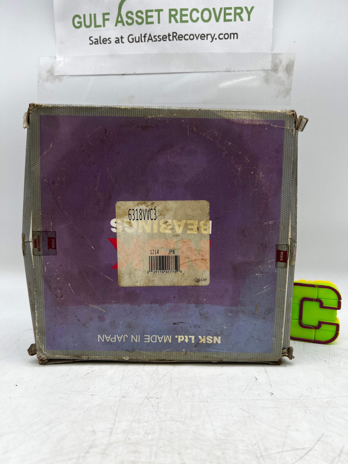 NSK 6318VVC3E-AS2S 6300 Series Deep Groove Ball Bearing, Single Row (Open Box)