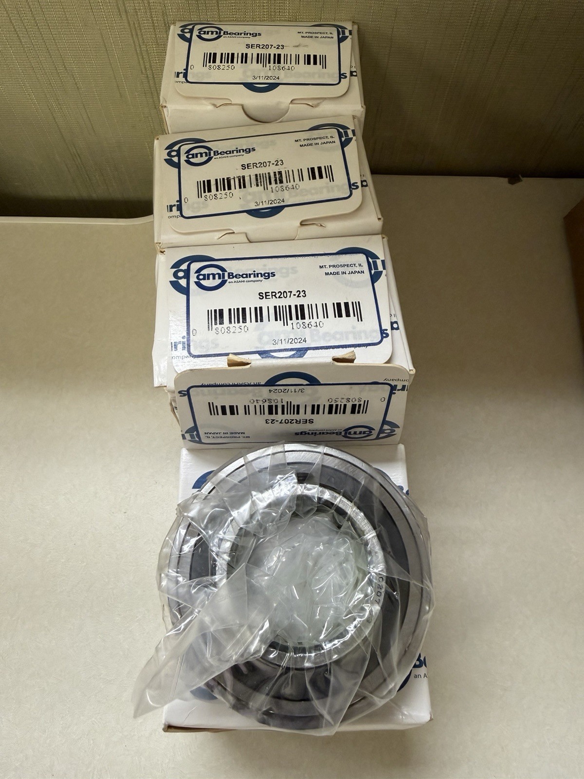 AMI Bearings SER207-23 Ball Bearing Industrial Model SER207-23