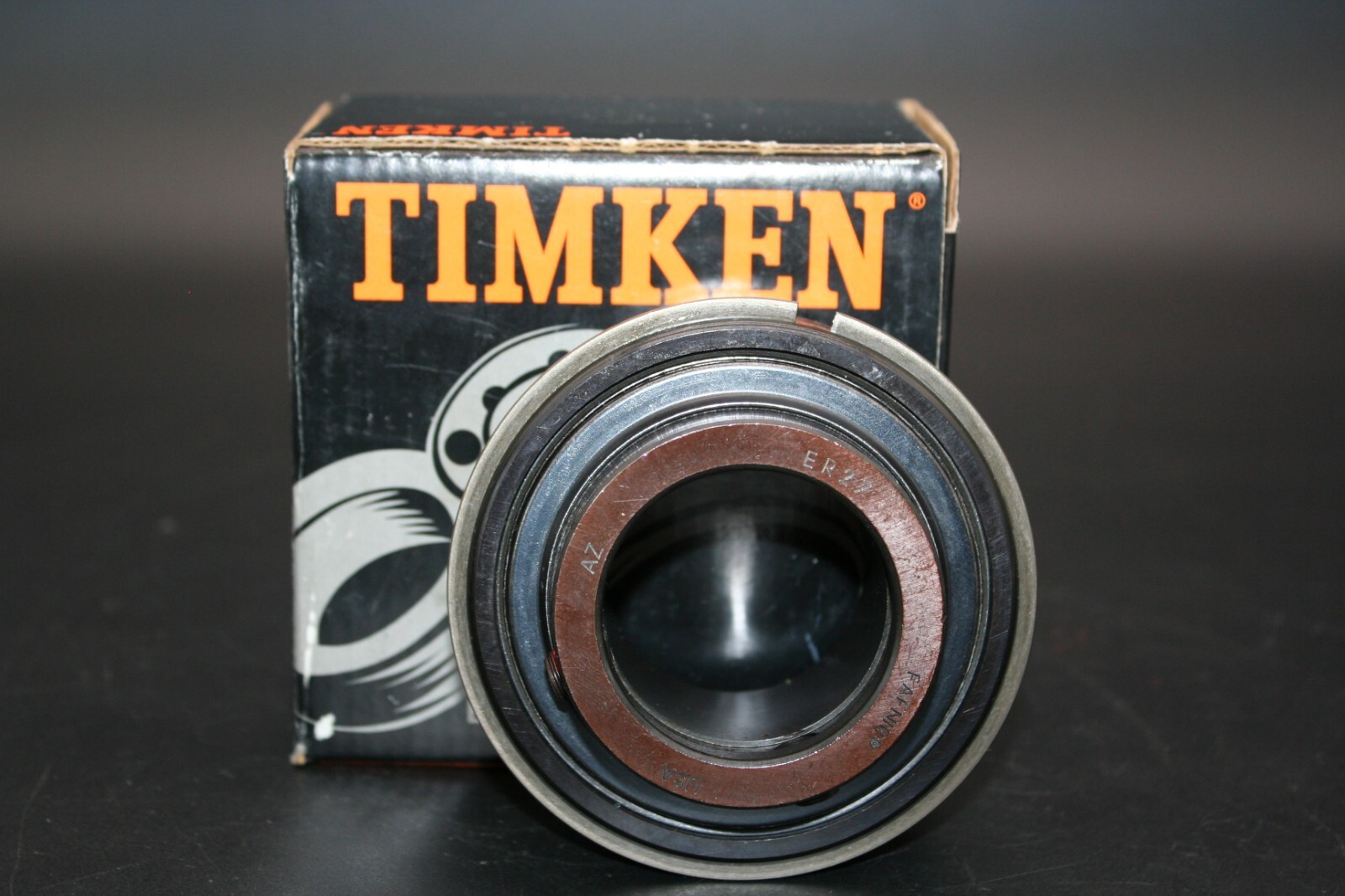 One (1) Timken ER27 Setscrew Locking Ball Bearing 1-11/16″ Bore USA NEW