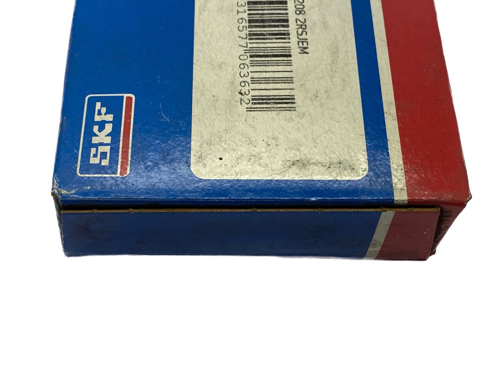 NIB SKF 40mm x 80mm x 18mm Double Sealed Deep Groove Ball Bearing 6208 2RSJEM