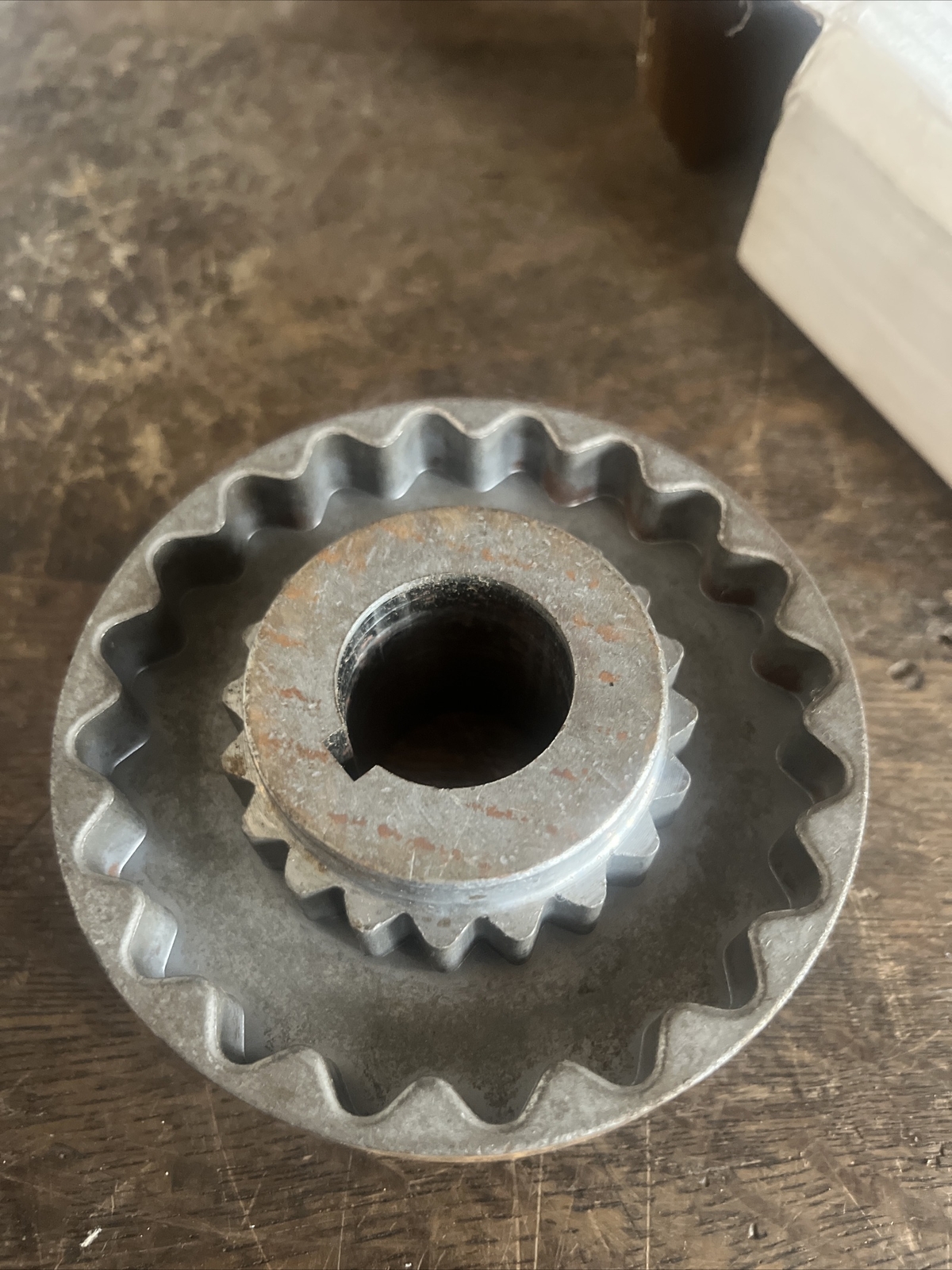 NOS LoveJoy 68514436099 Flange 6S FLNG 1 1/8” Plus Keyway