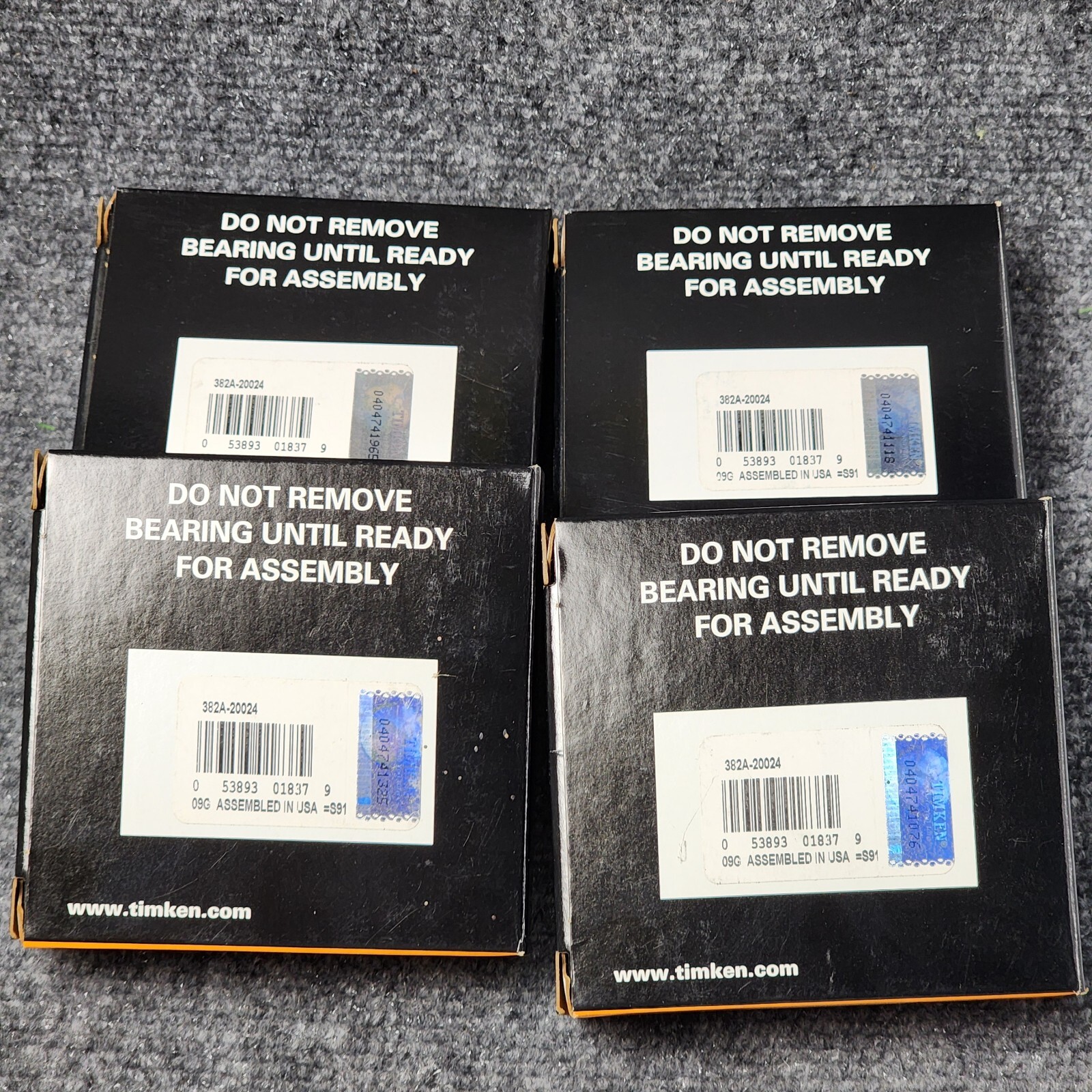 382A Timken Tapered Roller Bearing Cup 3.8125 in OD, 0.6250 in Width