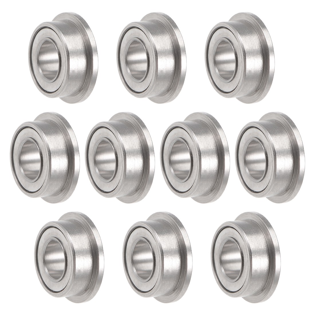 10pcs 3x6x2.5mm MF63ZZ Flange Ball Bearing For Equipment Full Complement Bearing