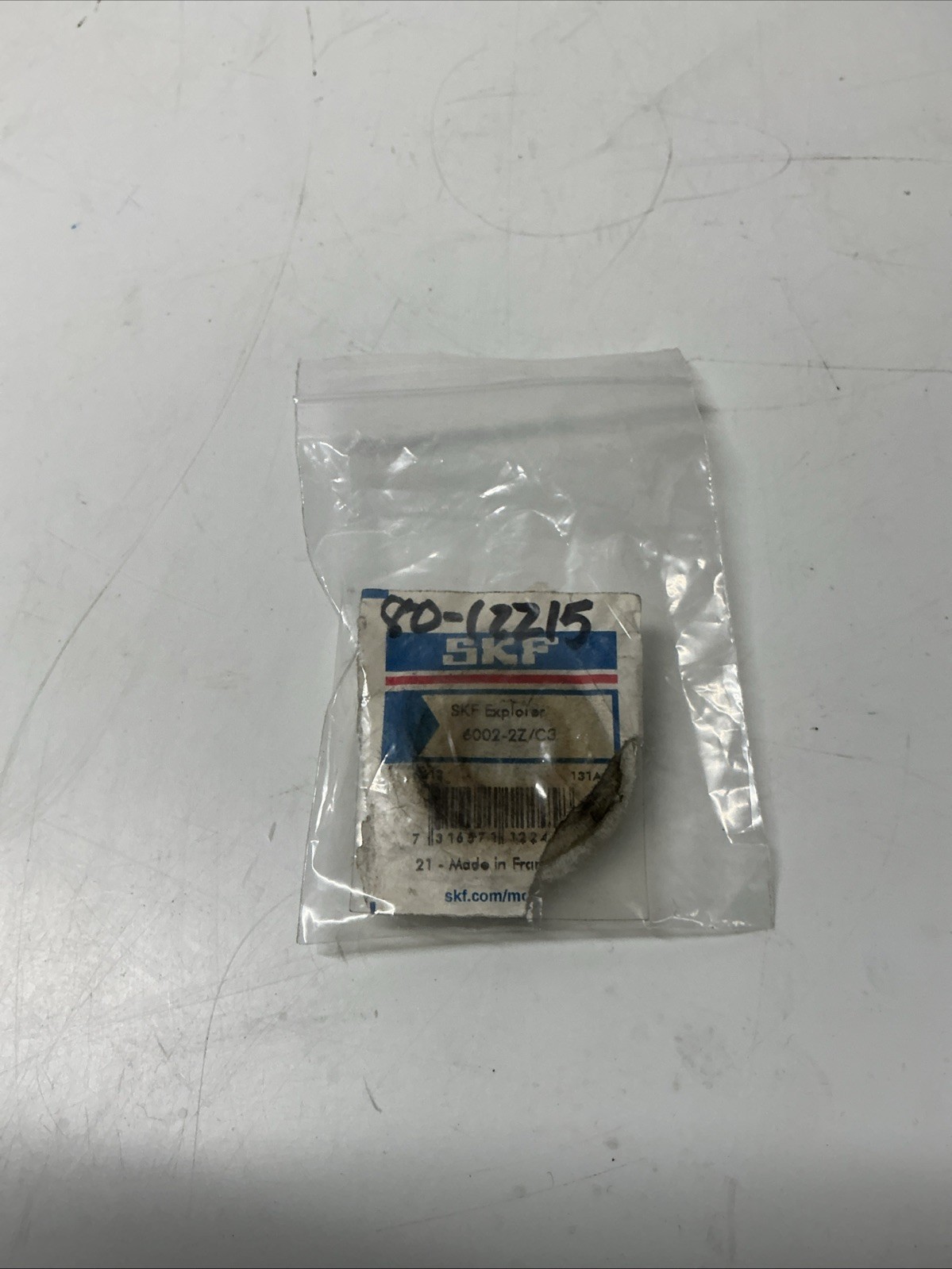 SKF 6002-2Z/C3 Single Row Radial Deep Groove Ball Bearing W-281