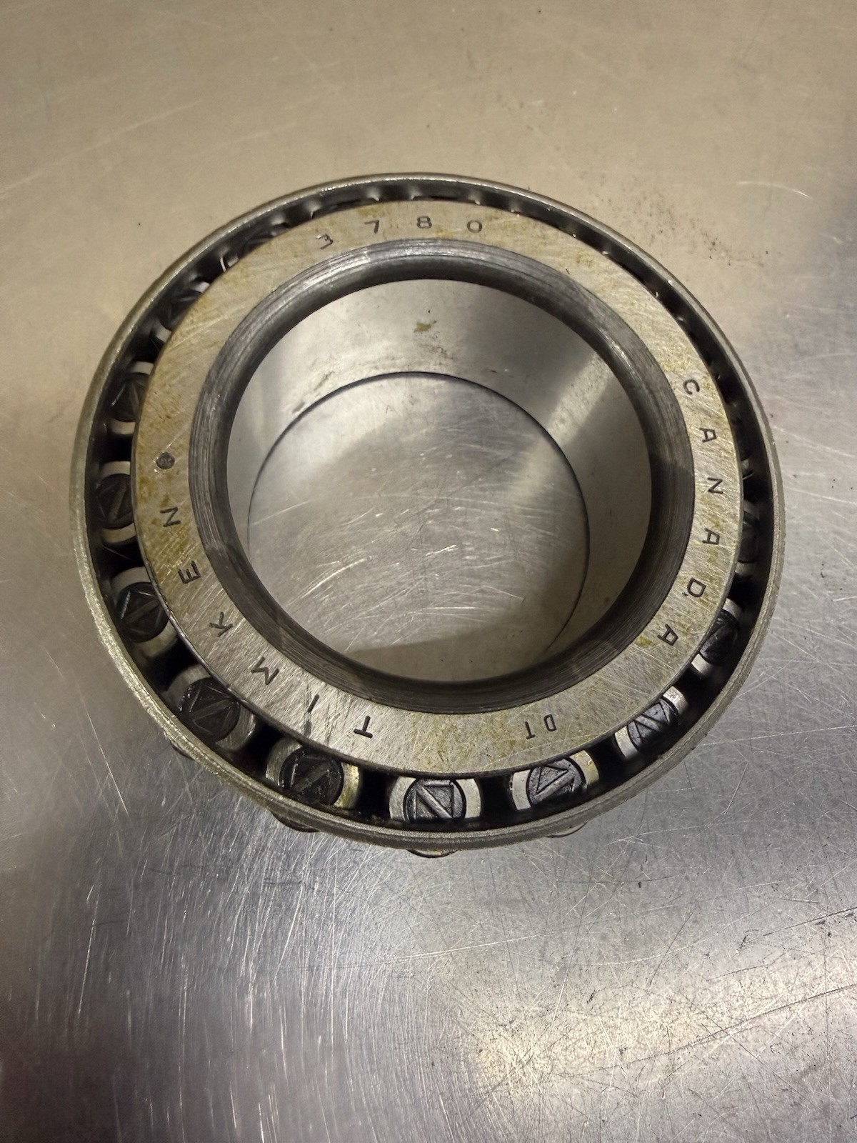 Timken 3780 Tapered Roller Bearing Cone 2” Bore New Old Stock Made In Canada