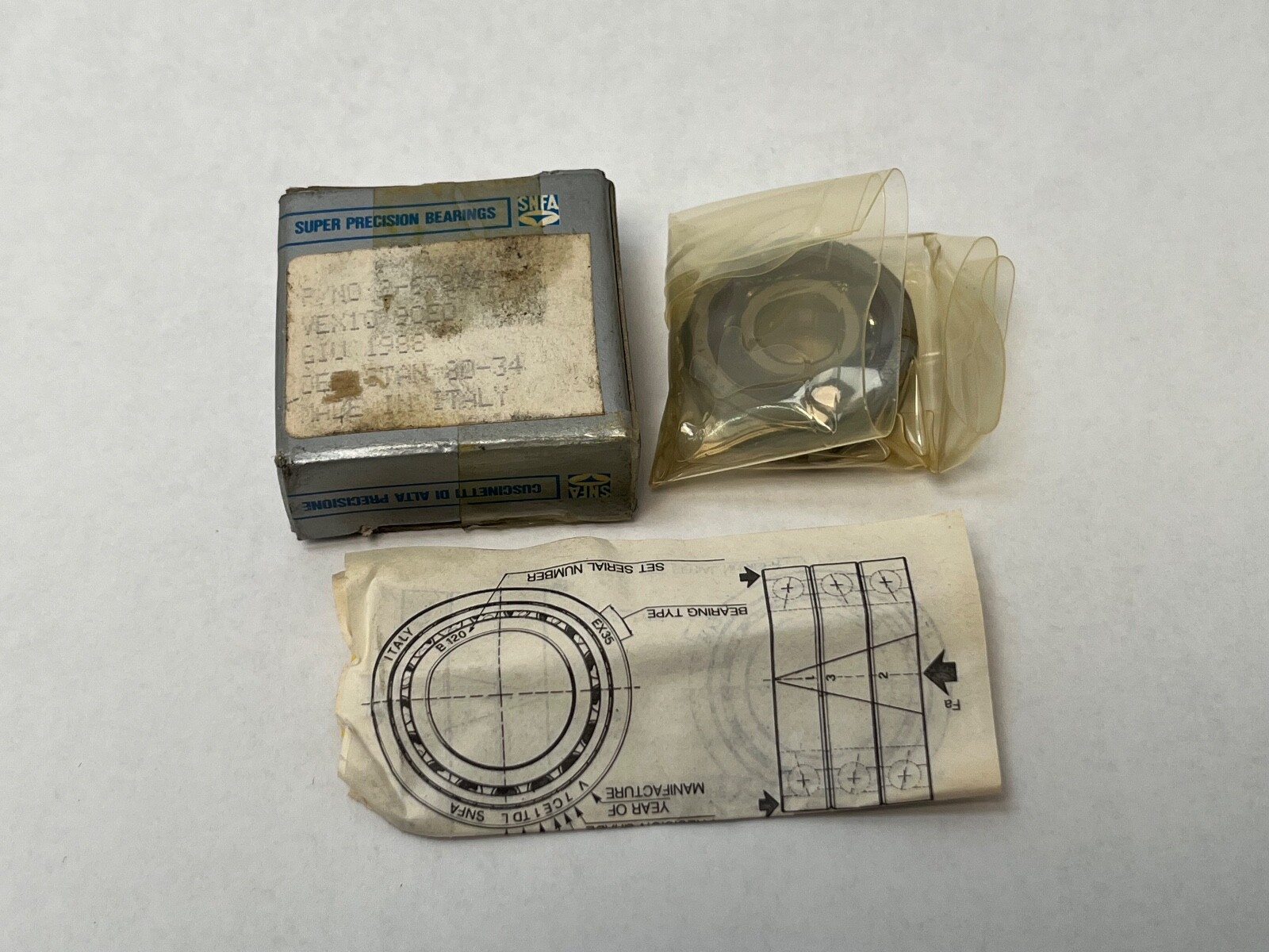 SNFA VX10-9CE0 Bearing 10x26x8 mm 7000-P2 VX10-9-CE-0 Italy