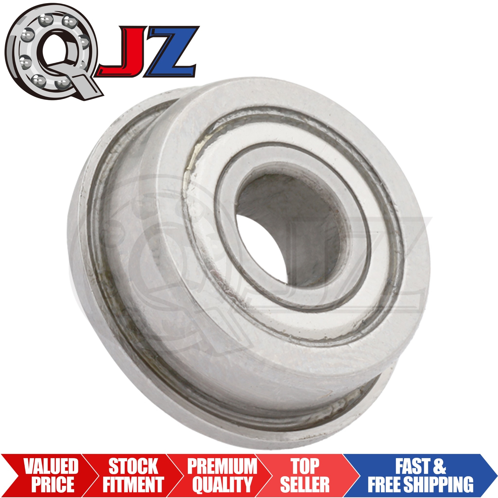 [Qty.1] New FL605-ZZ Miniature Flanged Ball Bearing [5mm ID x 14mm OD x 5mm W]