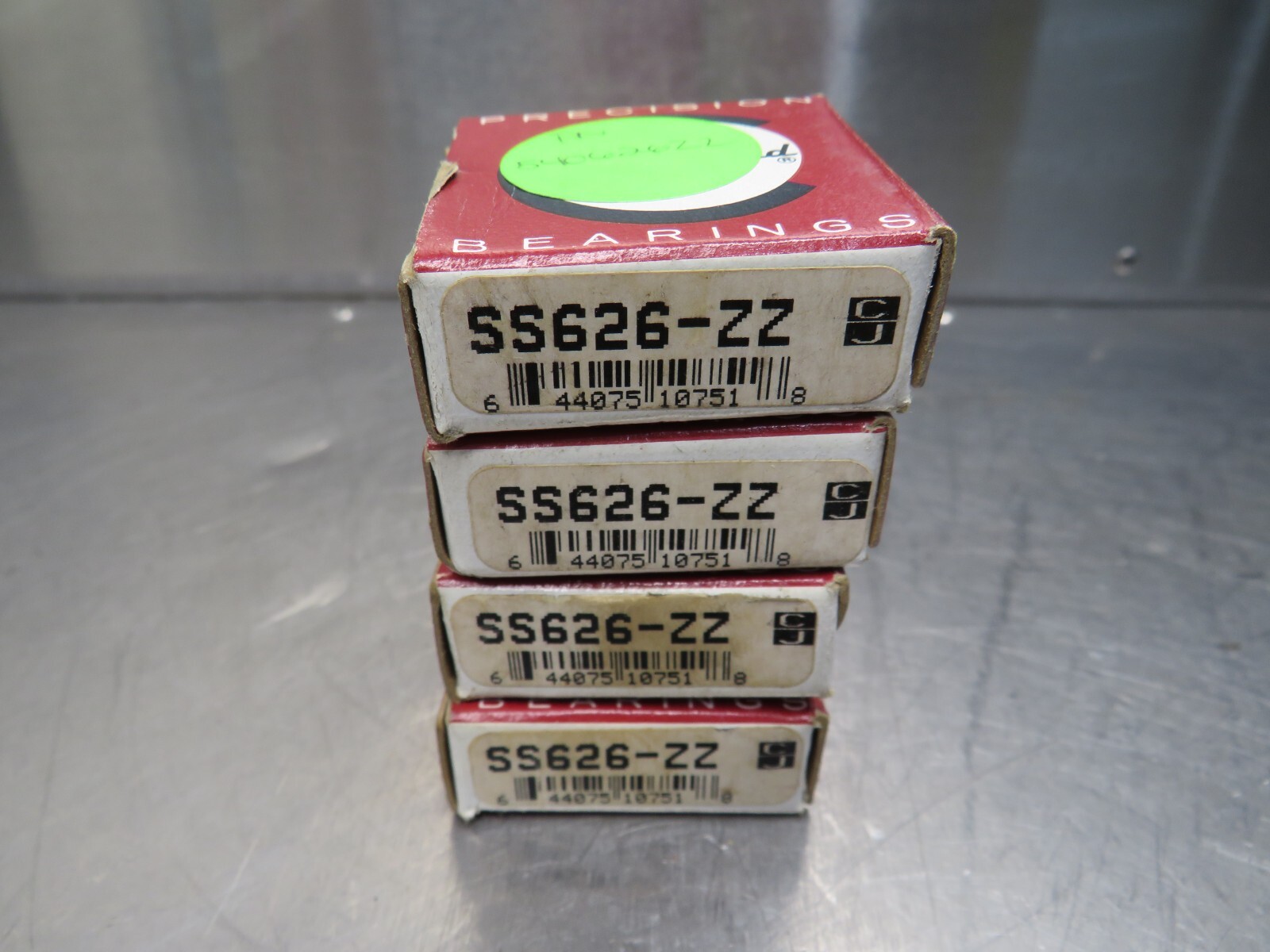 Consolidated SS626-ZZ Bearing Lot of 4!