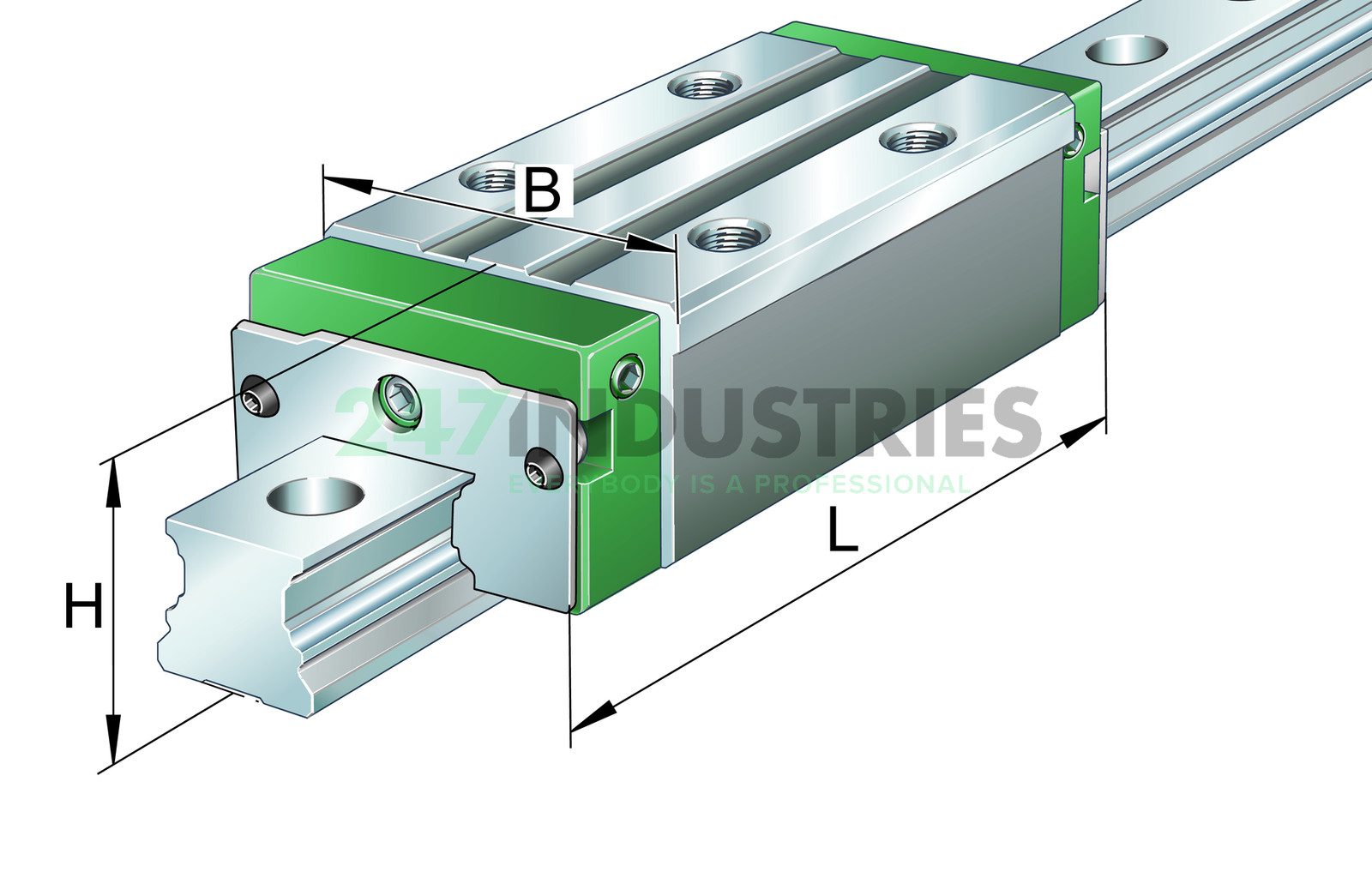 KWVE35-B-S-G3-V2 INA 34 x 70 x 112 mm LINEAR PLAIN UNIT