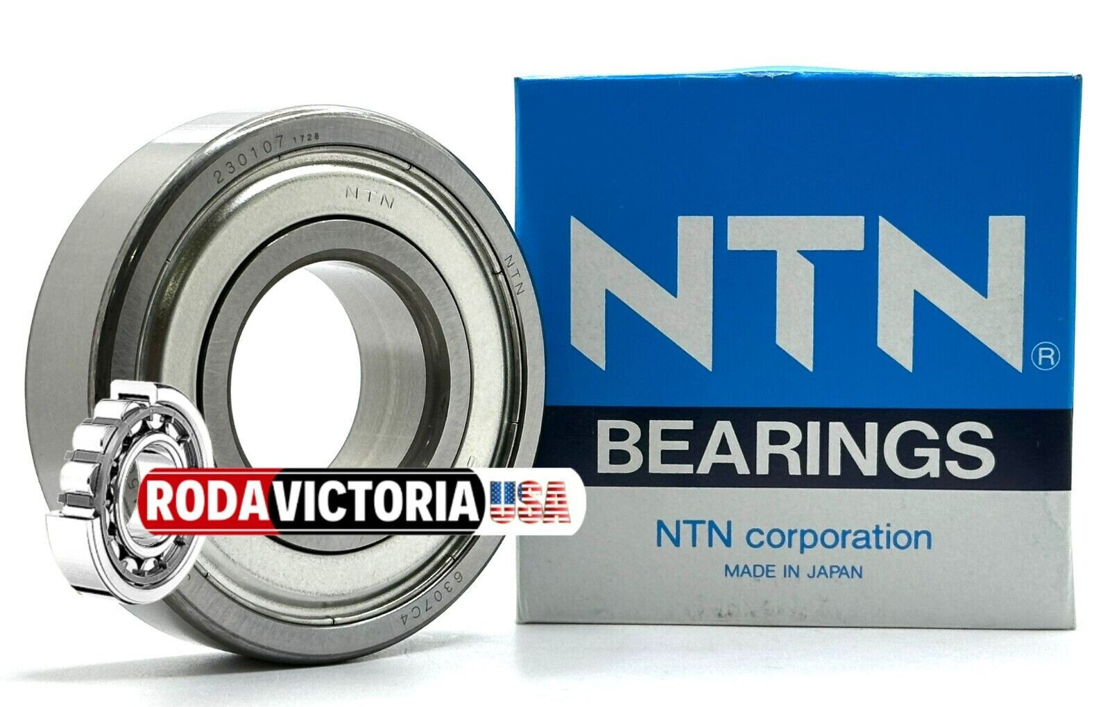 NTN JAPAN 6307 ZZ C4 DEEP GROOVE BALL BEARING, METAL SHIELDED 35x80x21mm
