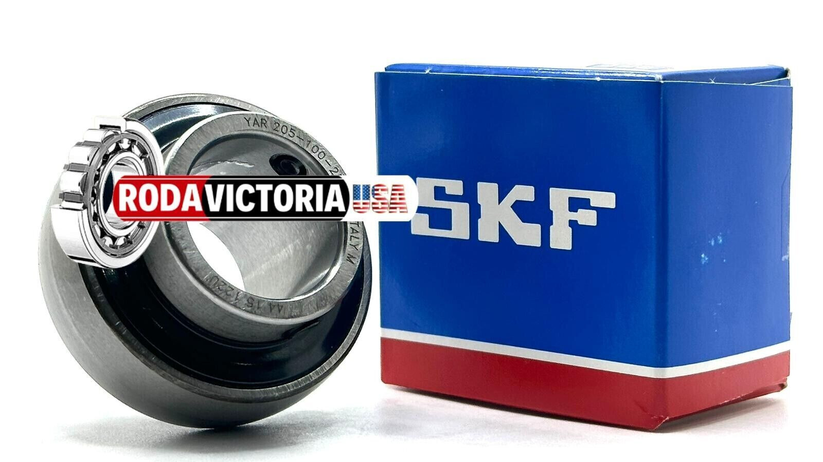 SKF YAR205-100 2RF RADIAL INSERT BALL BEARING 25.4x52x34.1 mm