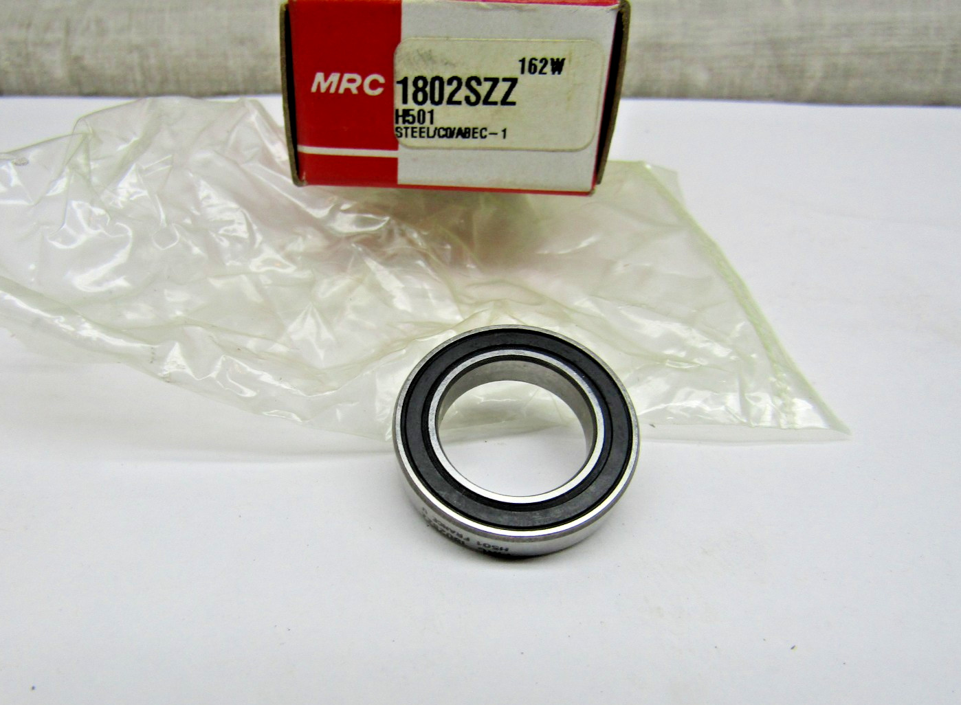MRC 1802SZZ SKF 61802-2RS 15mm X 24mm X 5mm Sealed Bearing