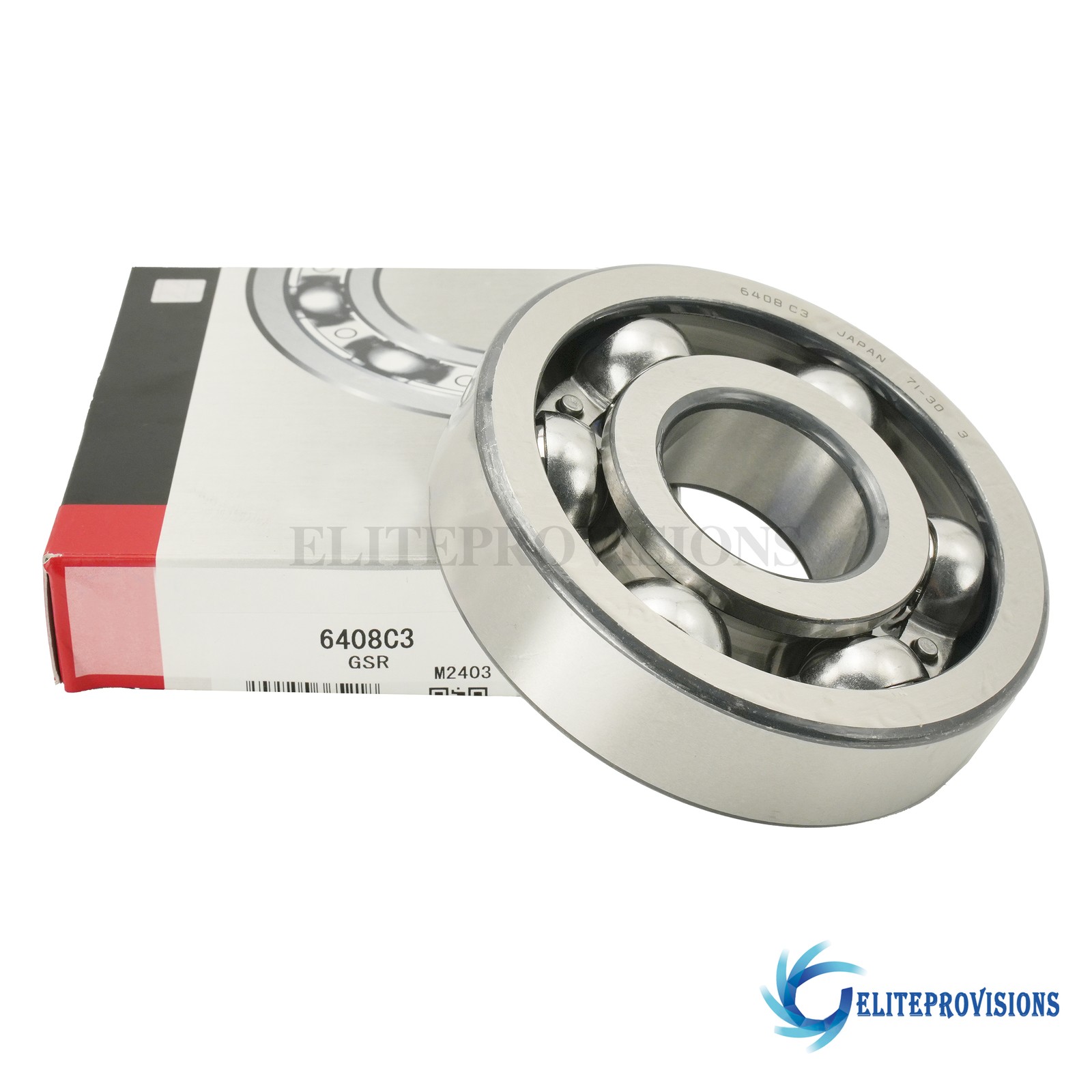NEW Fits KOYO 6408 C3 Deep Groove Ball Bearing Open Type No Seals 40x110x27 mm