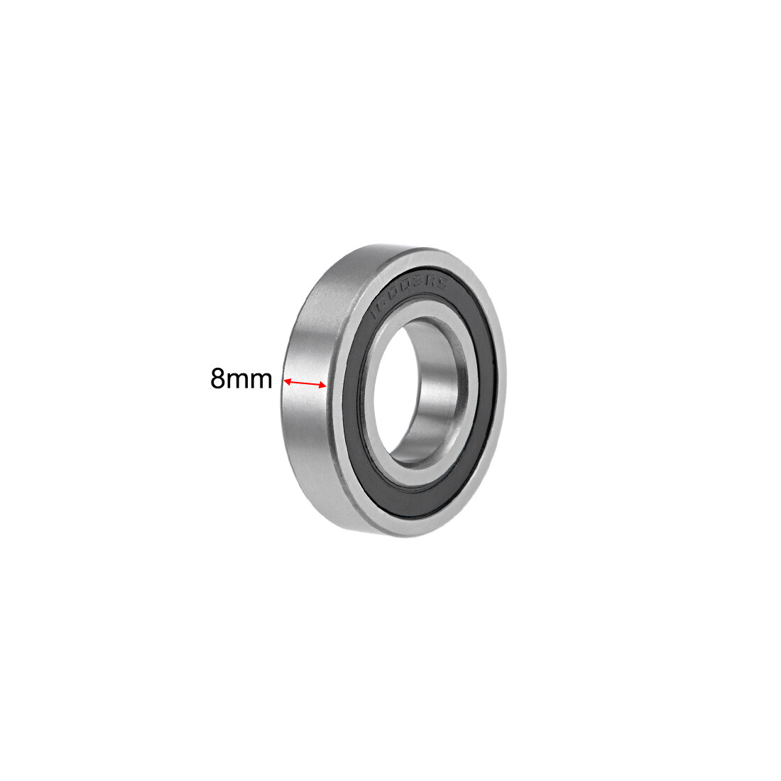 16003-2RS Ball Bearings Z2 17x35x8mm Double Sealed Chrome Steel 5pcs