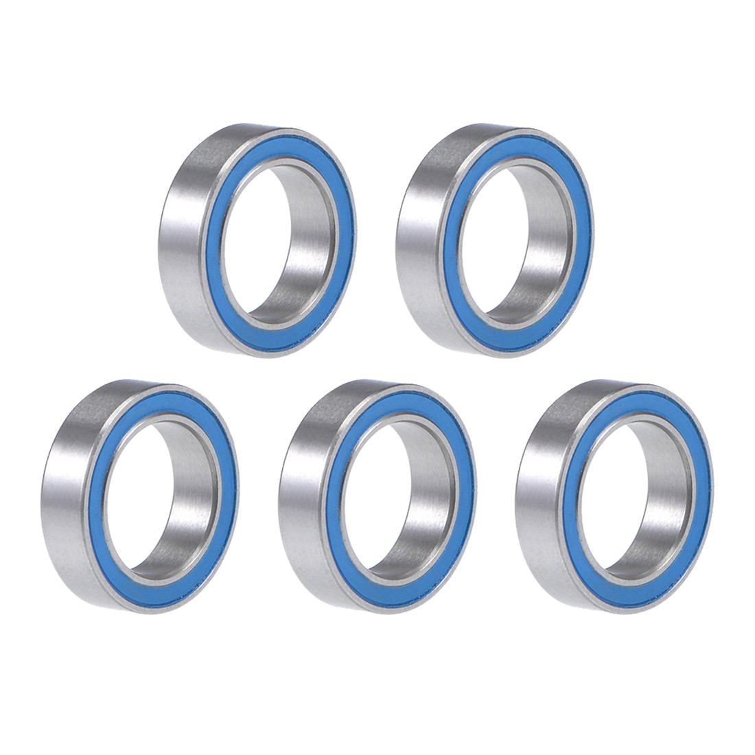 6700-2RS Deep Groove Ball Bearing 10x15x4mm Blue Sealed Chrome Bearings 5pcs