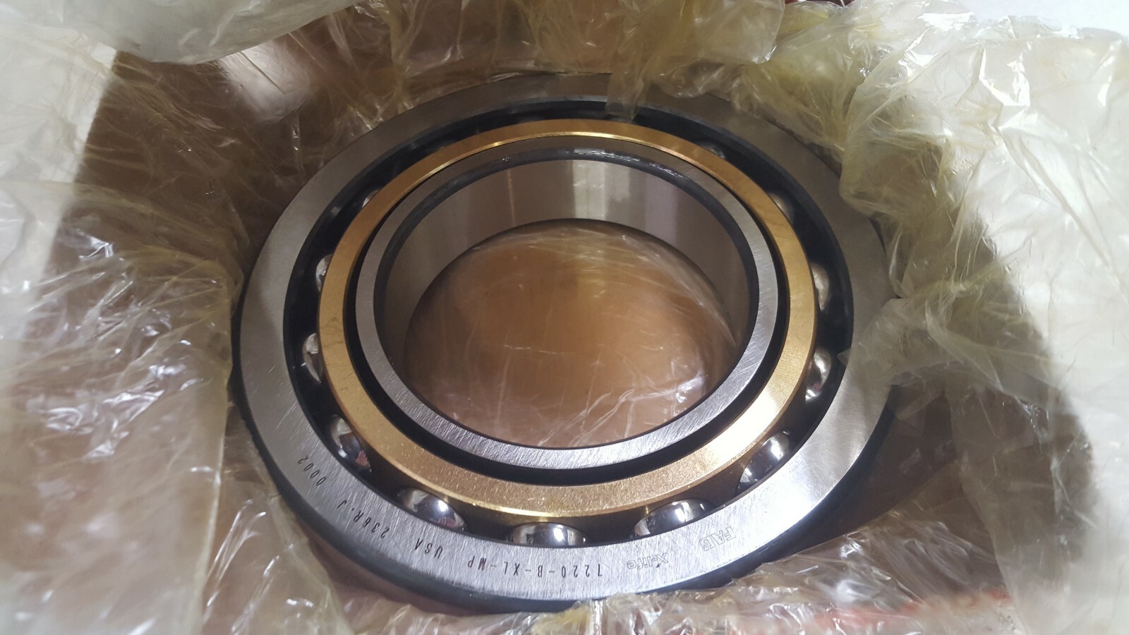 Fag 7220-B-XL-MP Angular Contact Ball Bearing – 40 Degree – Flush Ground