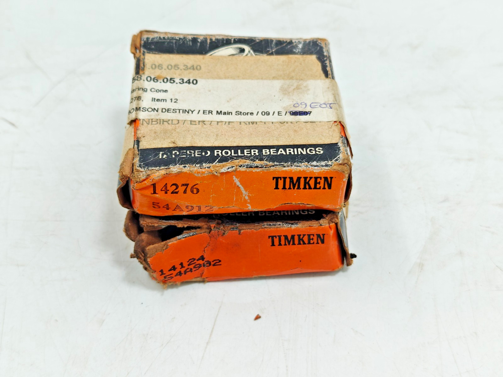 14124 / 14276 Timken Tapered Roller Bearing Cone&Cup Timken 14123 – 14276 USA