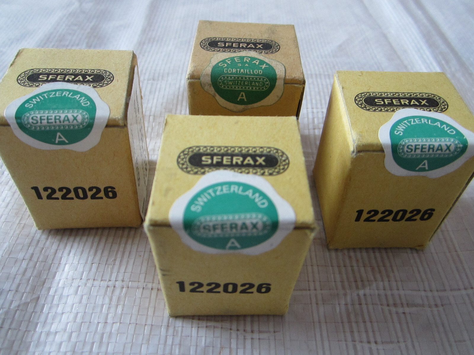 SFERAX 122026 SUPER PRECISION LINEAR BEARING LOT OF 4