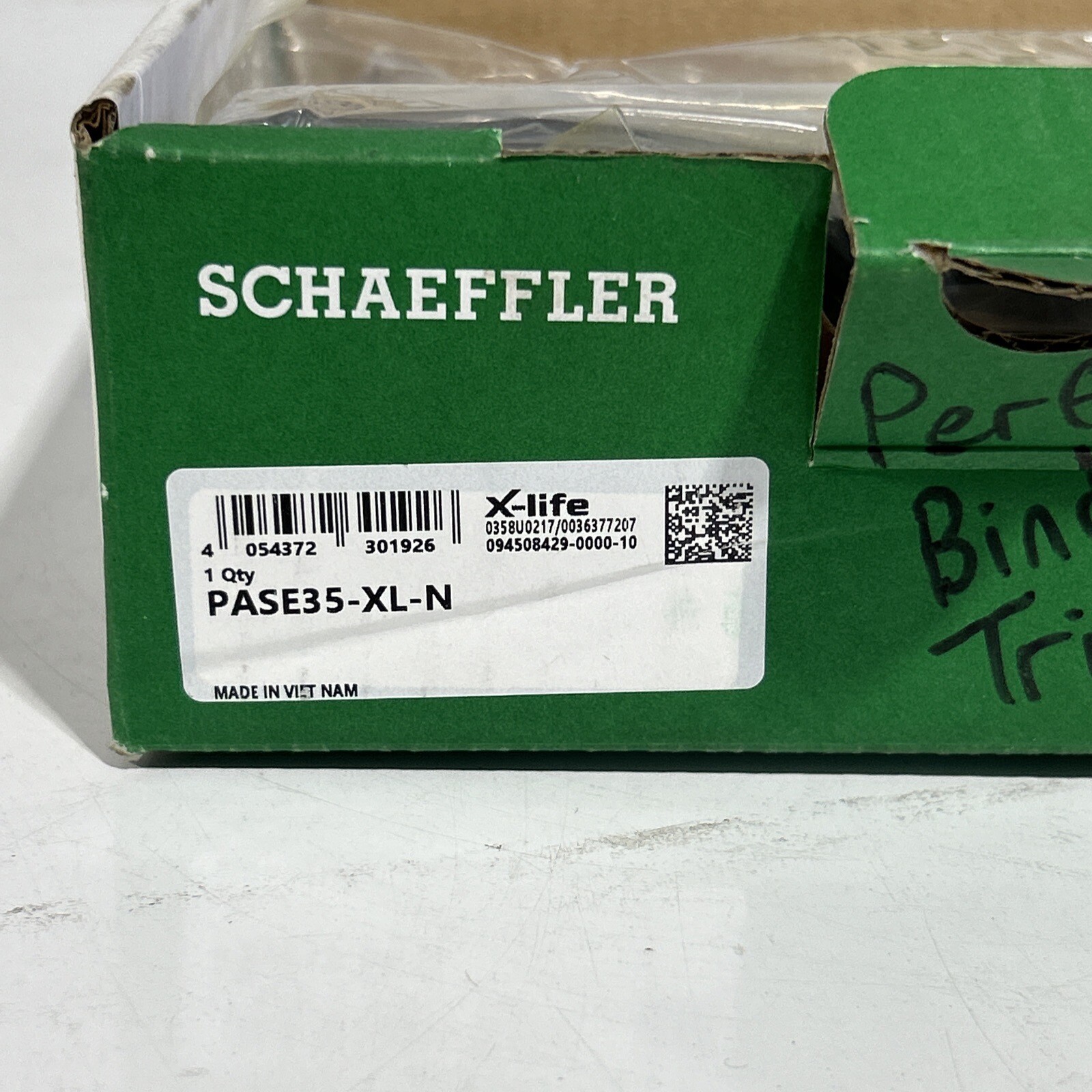 PASE35-XL-N-FA125 INA/Schaeffler Technologies 35 x 163 x 93 mm HOUSING/BEARIN…