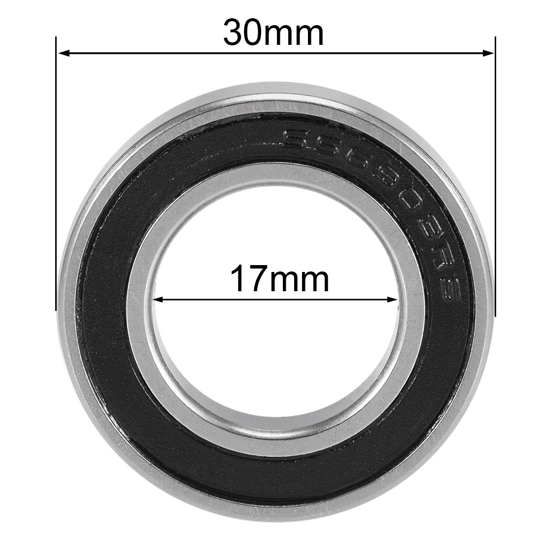 S6903-2RS Deep Groove Ball Bearings 17mm x 30mm x 7mm 2pcs