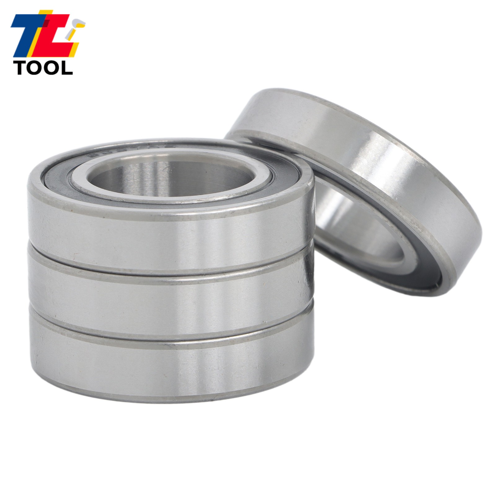 Industrial 6007-2RS Bearings 10pcs 35x62x14mm Double Sealed