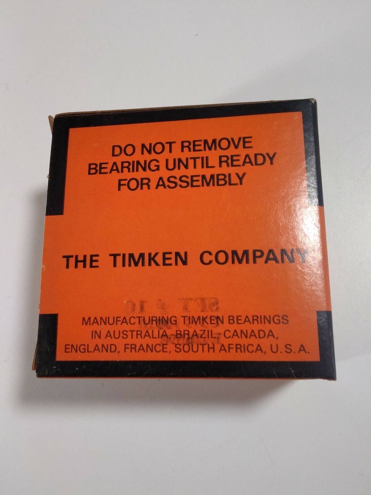Timken U39990010 K42689 Tapered Roller Bearing NOS Vtg 1980s Quality Made in USA